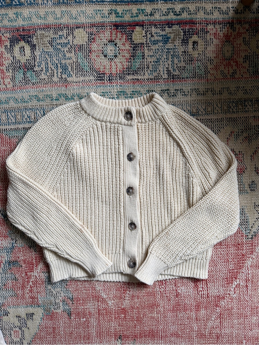 MADEWELL CABLE KNIT SWEATER